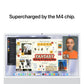 IMAC MWUC3LL/A M4 8 CORE 16GB RAM 256GB SSD 24P 4480 x 2520 RETINA MACOS SILVER TECLADO Y MOUSE