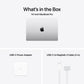 MACBOOK PRO MW2W3LL/A CHIP M4 16GB RAM 512GB SSD 14.2P MAC OS SILVER
