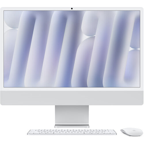 IMAC MWUV3LL/A M4 8 CORE 16GB RAM 512GB SSD 24P 4480 x 2520 RETINA MACOS SILVER