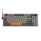 TECLADO GAMING OLAF RED SWITCH MECANICO HOT SWAP K648GG