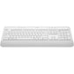 TECLADO SIGNATURE K650 BLANCO INGLES