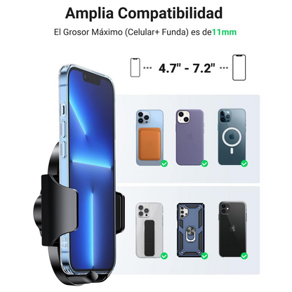 SOPORTE DE CELULAR PARA CARRO DE SUCCION