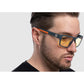 LENTES PARA JUEGOS CON PROTECCION LUZ AZUL OVERWATCH ULTIMATE ASH AMBER OVW-08501