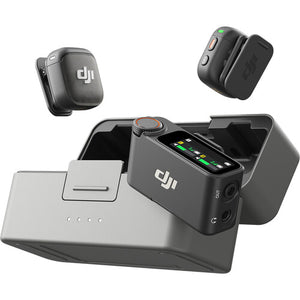 DJI MIC3 2 TX + 1 RX + BASE DE CARGA