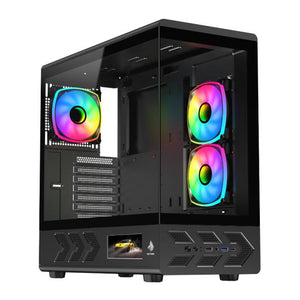 CASE GAMING SCREEN CG01J6 MID TOWER SIN VENTILACION INCLUIDA