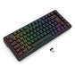 TECLADO GAMING K673RGB-PRO UCAL PRO WIRELESS 75% NEGRO