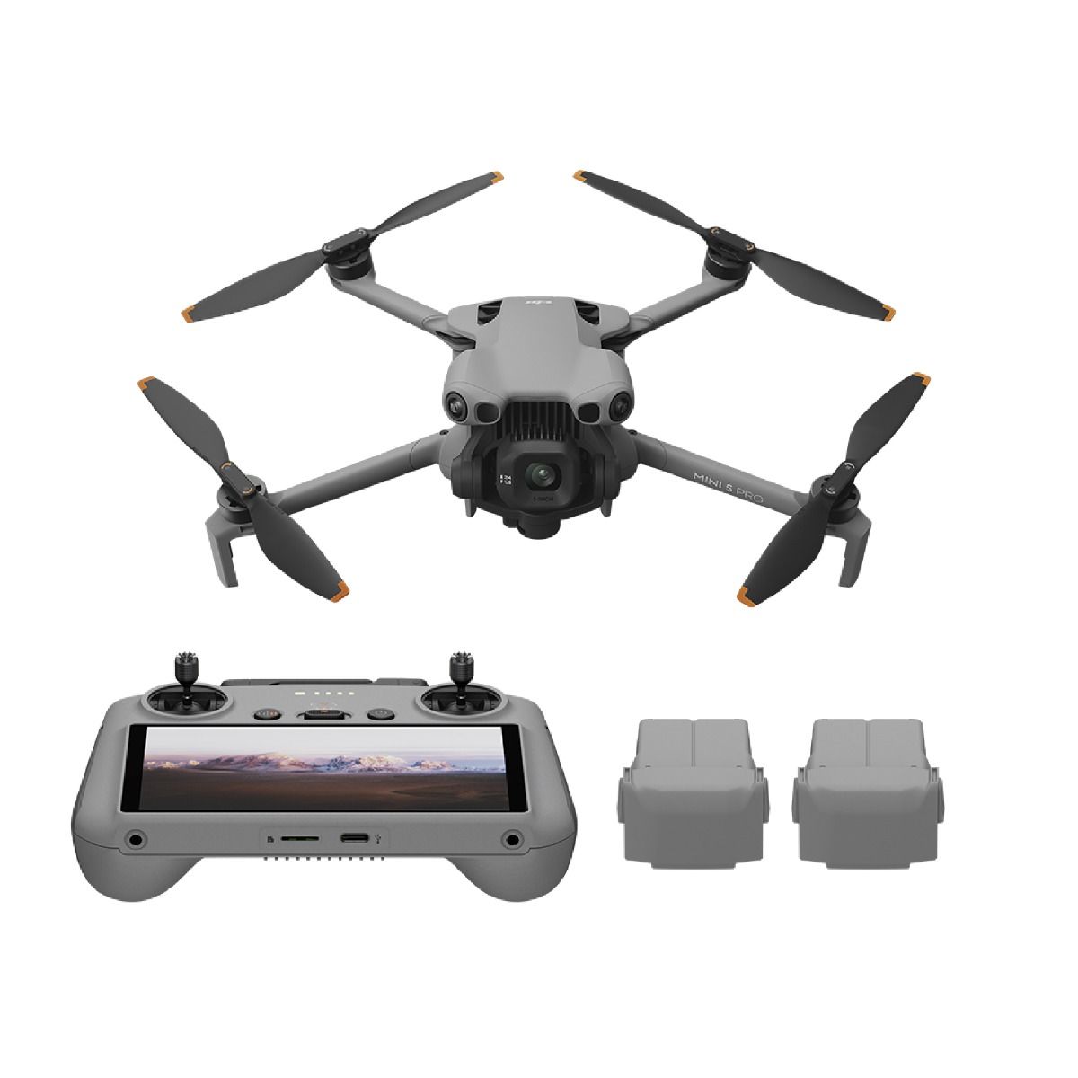 COMBO DRON MINI 5 PRO FLY MORE CON CONTROL RC2 36 MINS X3