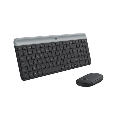 TECLADO Y MOUSE INALAMBRICO NEGRO MK470