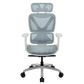 SILLA GAMING ERGONOMICA CHROMA YTC WHITE BLUE