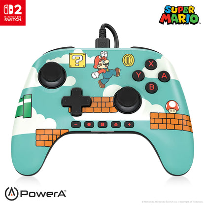 CONTROL PARA NINTENDO SWITCH 2 PWA-A-15331 SUPER MARIO VERDE