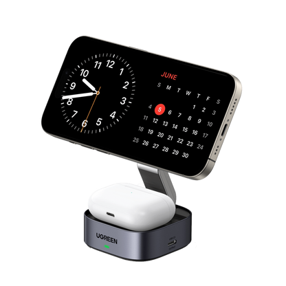 BASE DE CARGA MAGNETICA 2IN1 WIRELESS W526