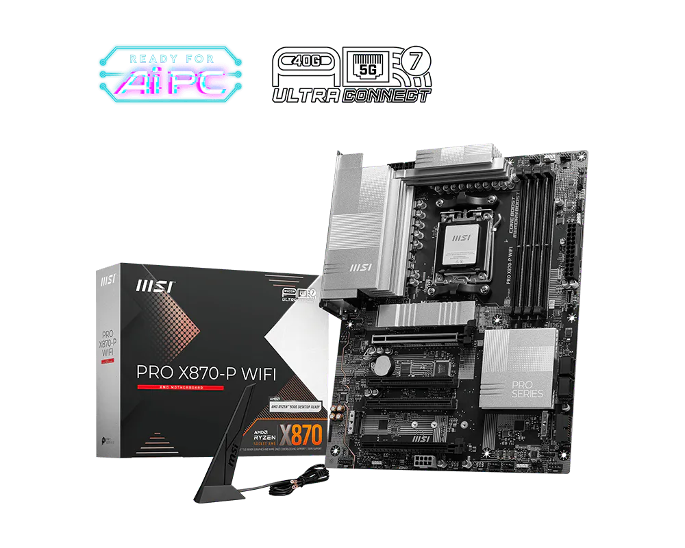 MOTHERBOARD PRO X870-P WIFI SOCKEY AM5