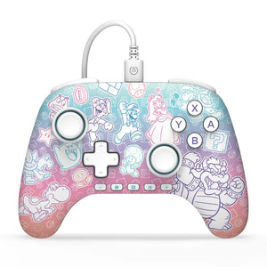 CONTROL PARA NINTENDO SWITCH 2 PWA-A-15331 SUPER MARIO  ROSA