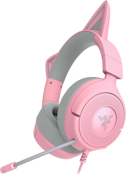 AUDIFONO RAZER KRAKEN KITTY V3 X ROSA RZ04-05350100-R3U1