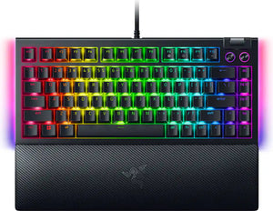 TECLADO MECANICO BLACKWIDOW V4 75% BLACK US