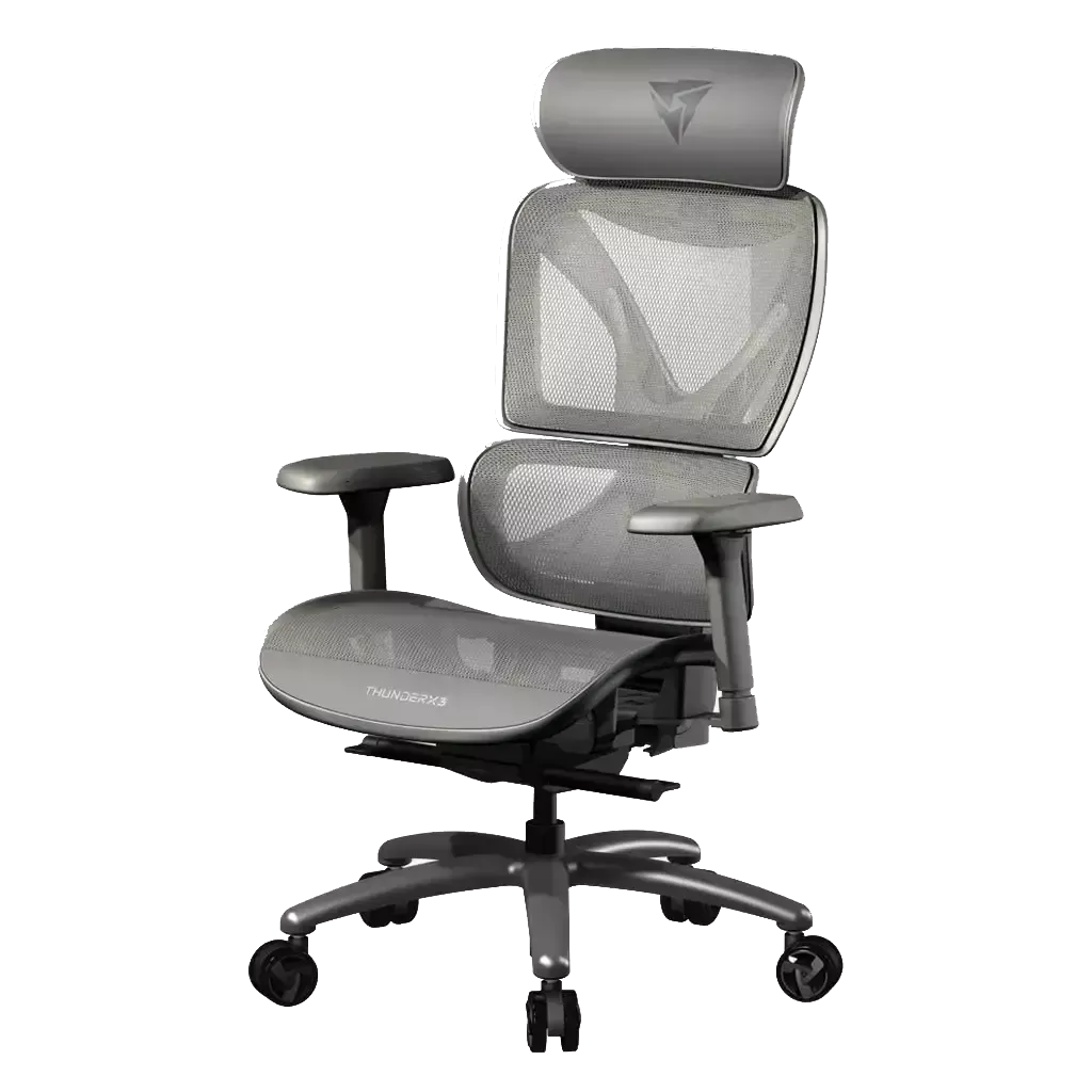SILLA GAMING ERGONOMICA YTC MESH GREY