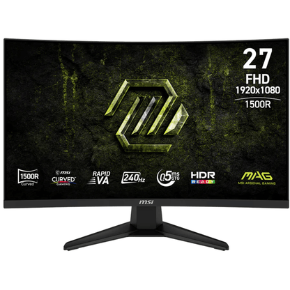 MONITOR MAG 274CF X24 27P 1920X1080 0.5MS CURVO 240HZ