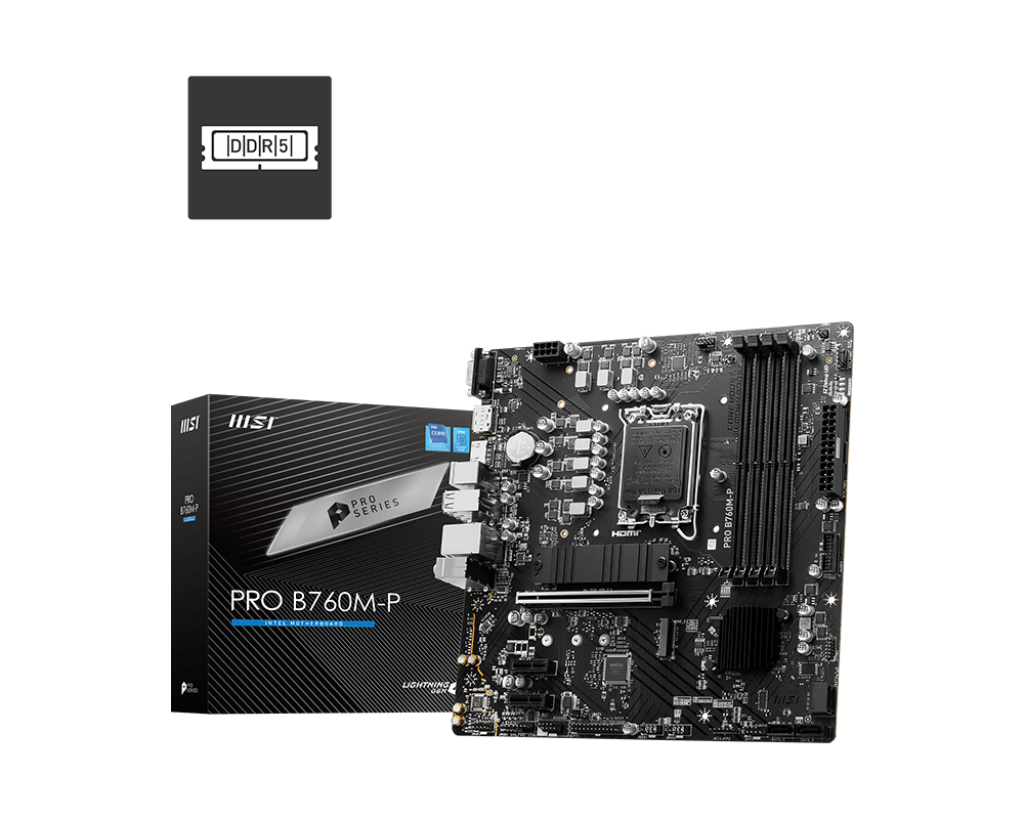 MOTHERBOARD PRO B760M-P LGHTNING GEN 4