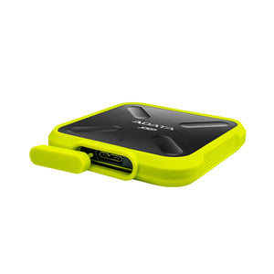 UNIDAD SSD EXTERNO SD700 DURABLE 512GB USB 3.2 AMARILLO