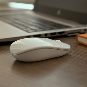 MOUSE INALAMBRICO KMW-335WH 2.4GHz BLANCO