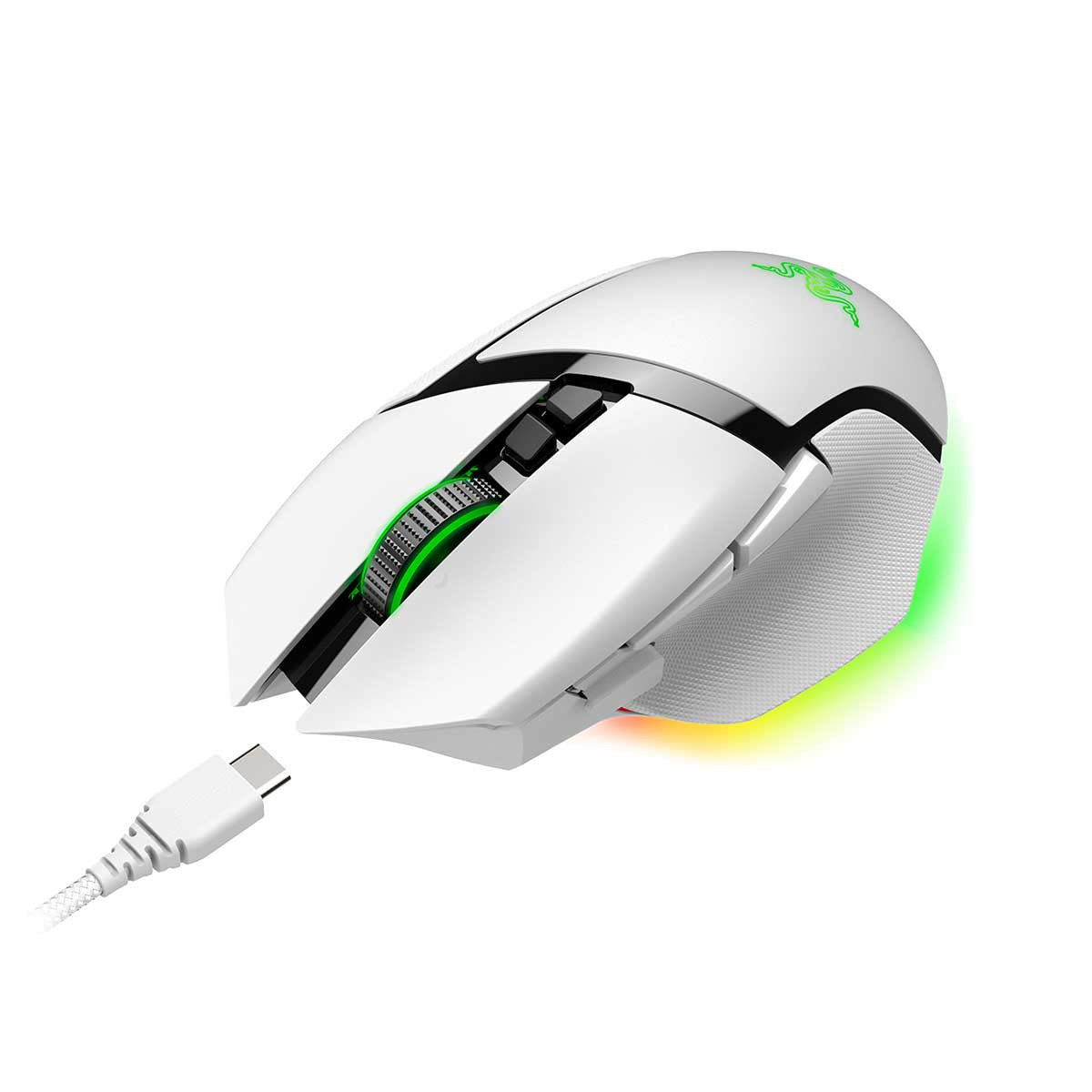 MOUSE GAMER BASILISK V3 PRO MERCURY NASA RZ01-04620200-R3U1