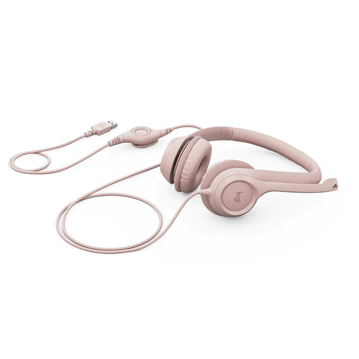 AUDIFONO USB H390 ROSA