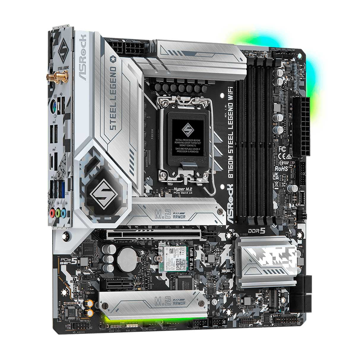 MOTHERBOARD B760M STEEL LEGEND WIFI