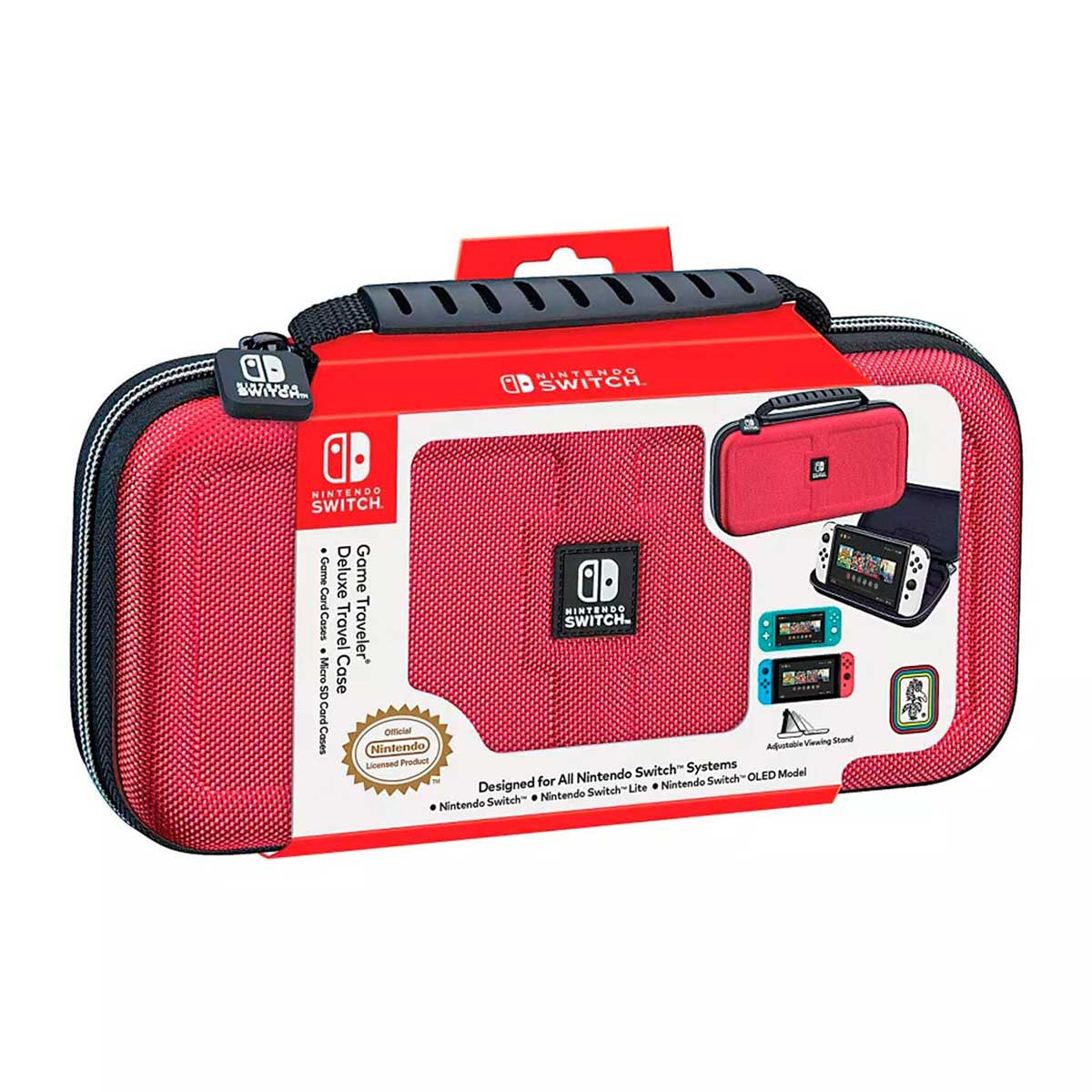 ESTUCHE PARA SWITCH TRAVELER DELUXE NNS40R ROJO