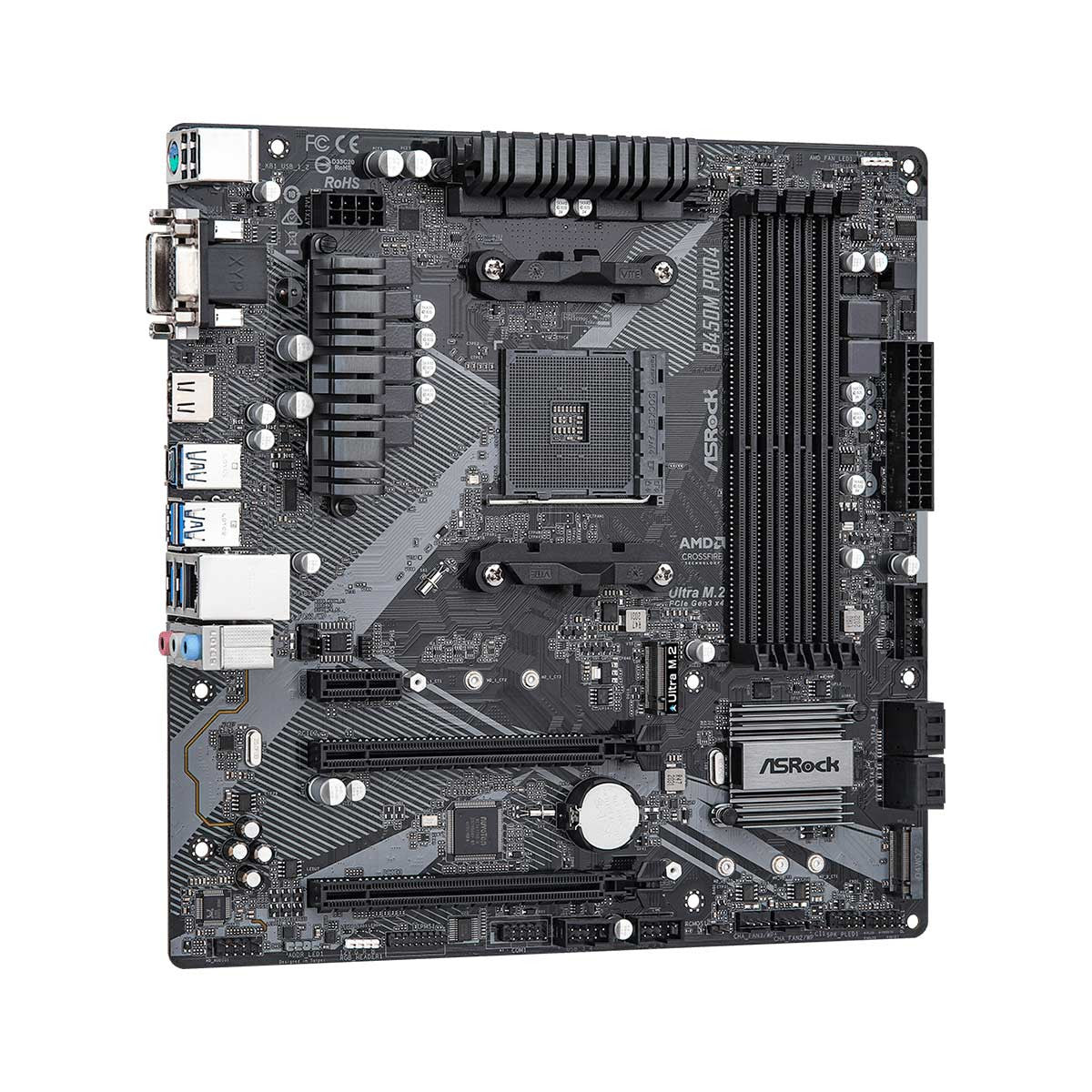 MOTHERBOARD B450M PRO4 R2.0 AM4