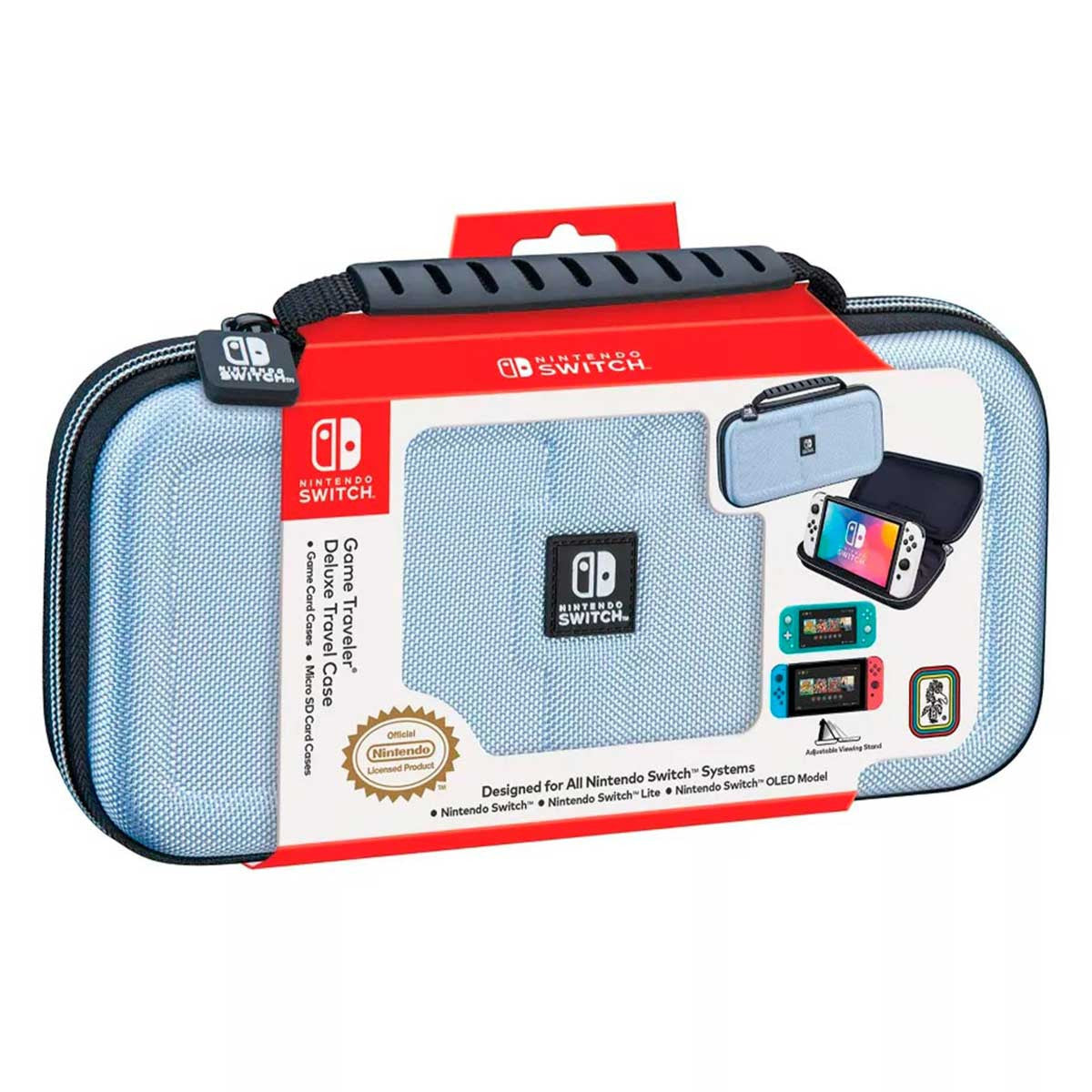 ESTUCHE PARA SWITCH TRAVELER DELUXE NNS40PB CELESTE