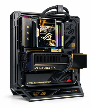 PC GAMING ASUS ROG 20TH ANNIVERSARY EDITION RYZEN 9 9950X3D 64GB RAM 2TB SSD RTX 5090 32GB GDDR7 1600W W11 PRO