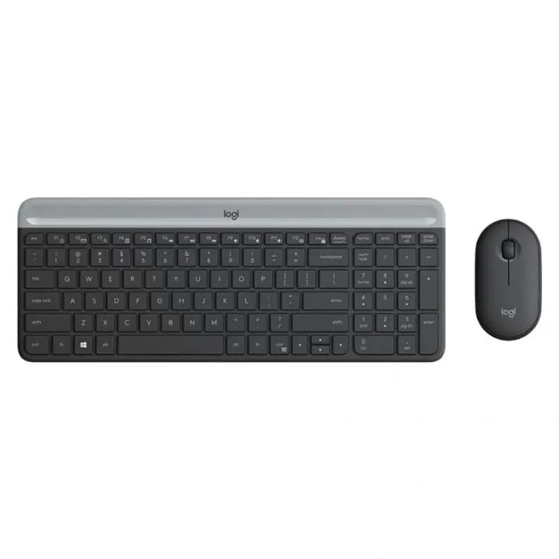 TECLADO Y MOUSE INALAMBRICO NEGRO MK470