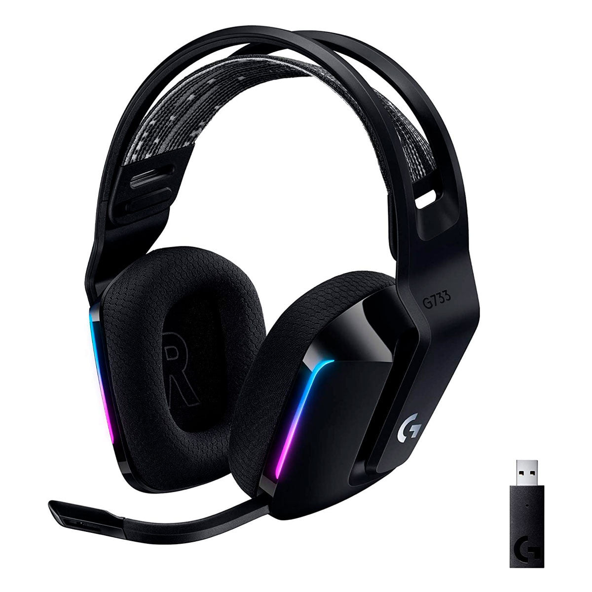 AUDIFONOS GAMING G733 LIGHTSPEED - NEGRO