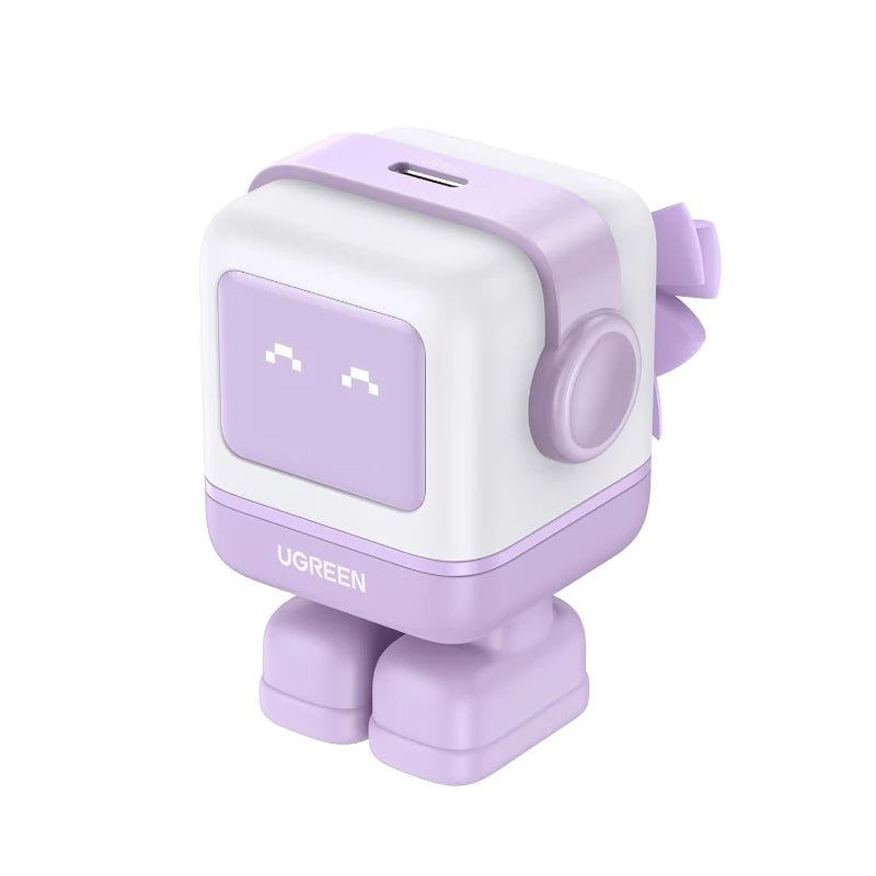 CARGADOR DE PARED NEXODE RG USB-C CARGA RAPIDA 30W LILA