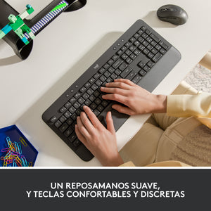 TECLADO SIGNATURE K650 NEGRO INGLES