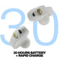 AUDIFONOS INALAMBRICOS PUSH 72 OPEN WHITE