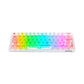 TECLADO GAMING RGB FIZZ K617CT MECANICO INGLES SWITCH ROJO BLANCO
