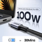 CABLE USB-C A USB-C 1M 100w NEGRO US316 70427