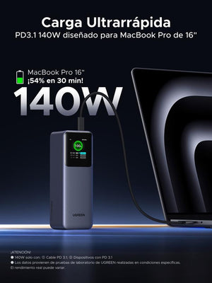 POWER BANK NEXODE PB722 25000MHA 200W CARGA RAPIDA
