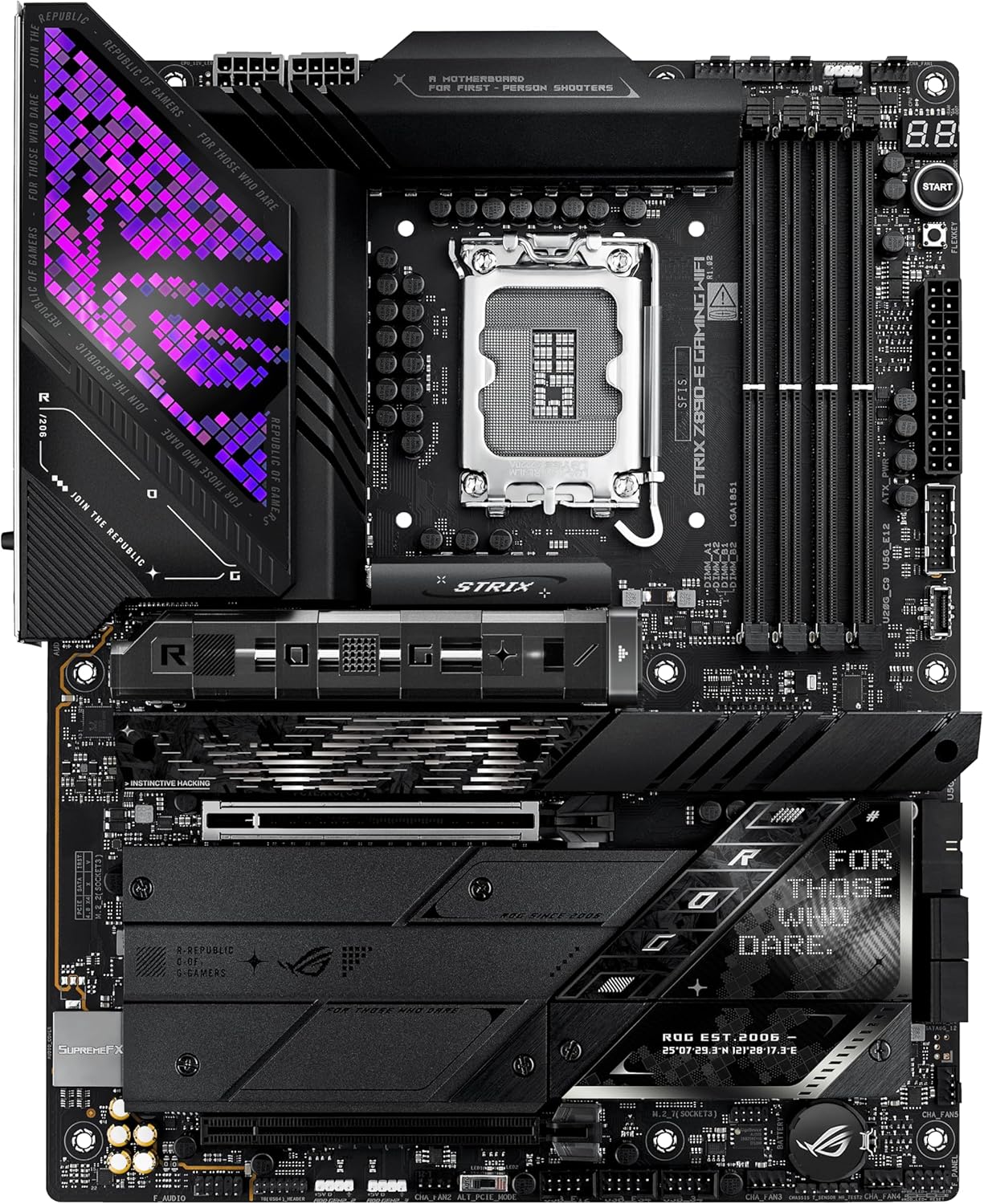 MOTHERBOARD ROG STRIX Z890-E GAMING WIFI LGA 1851