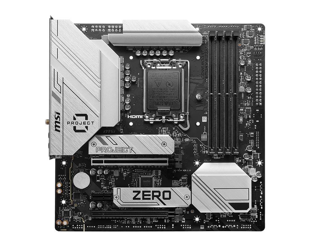 MOTHERBOARD B760M PROJECT ZERO DDR5