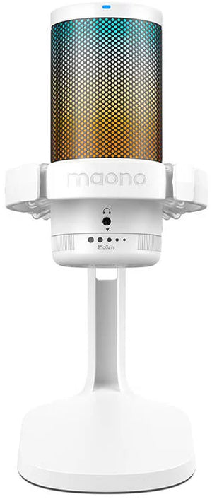 MICROFONO DGM20 WHITE USB Y USB-C RGB