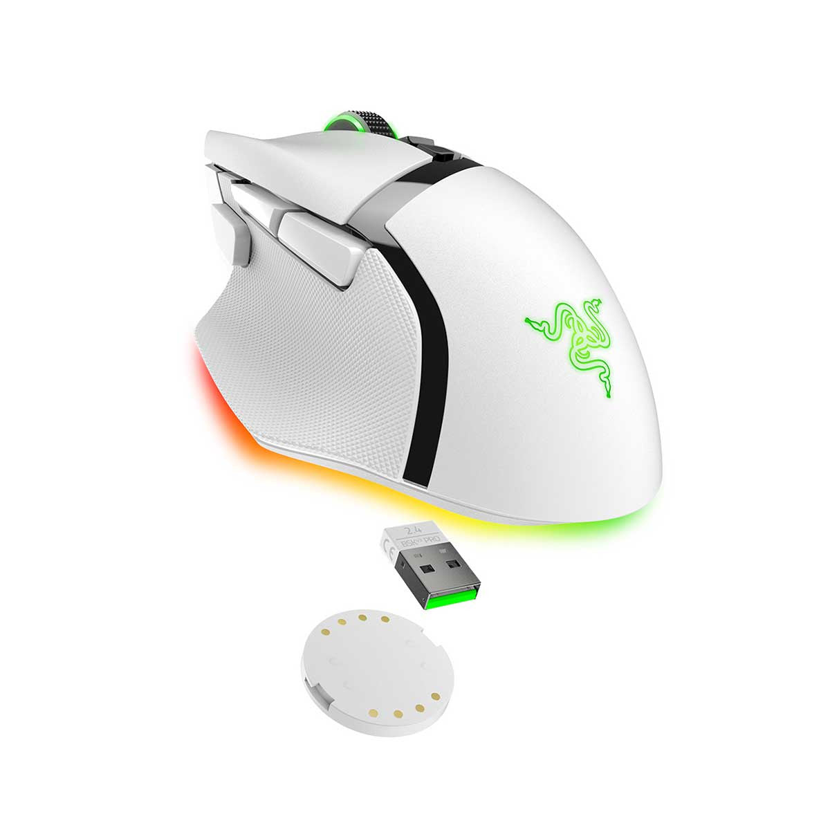 MOUSE GAMER BASILISK V3 PRO MERCURY NASA RZ01-04620200-R3U1