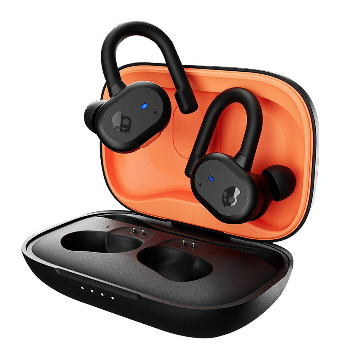 AUDIFONOS PUSH ACTIVE TRUE WIRELESS S2BPW-P740 NEGRO Y NARANJA