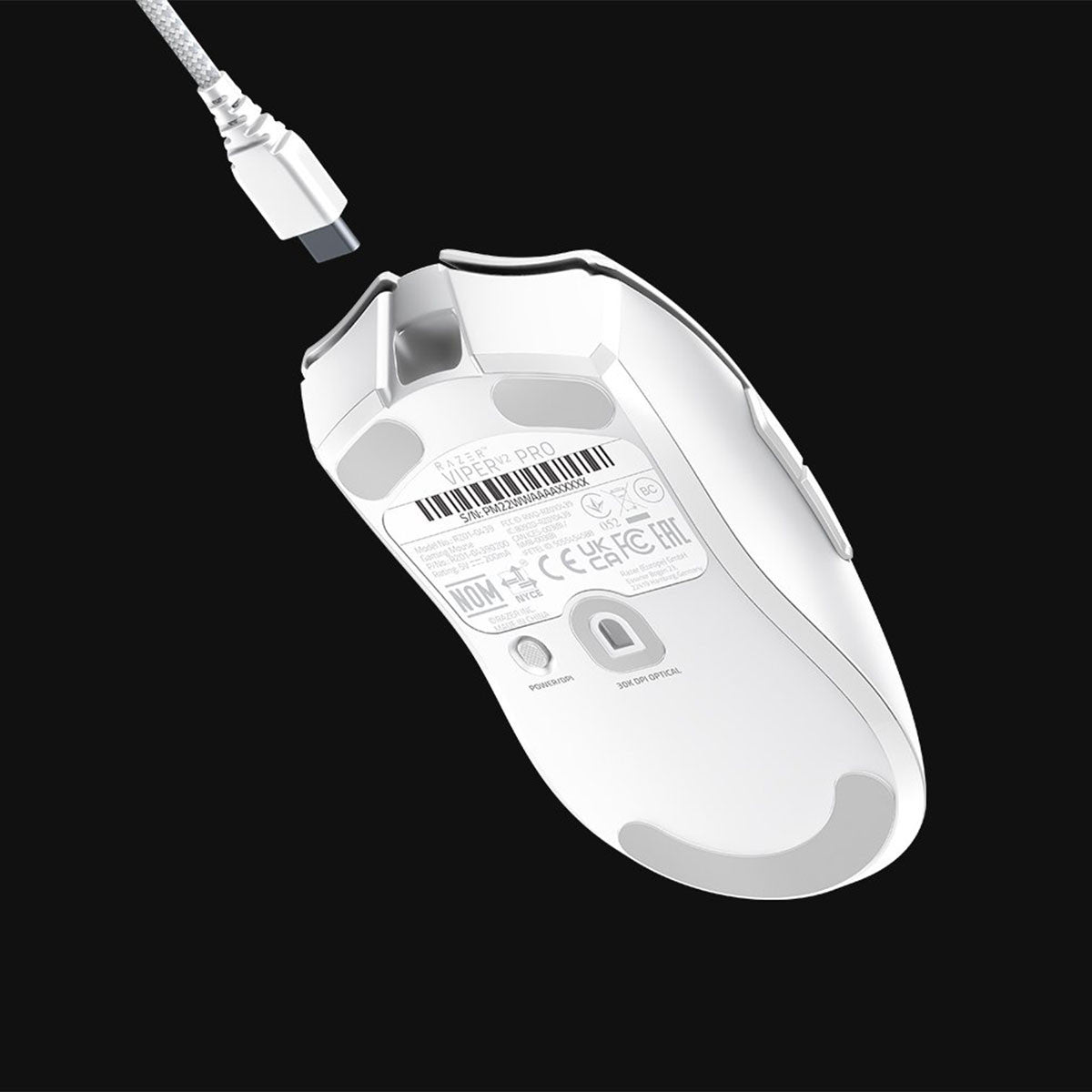 MOUSE GAMING INALAMBRICO VIPER V2 PRO MERCURY