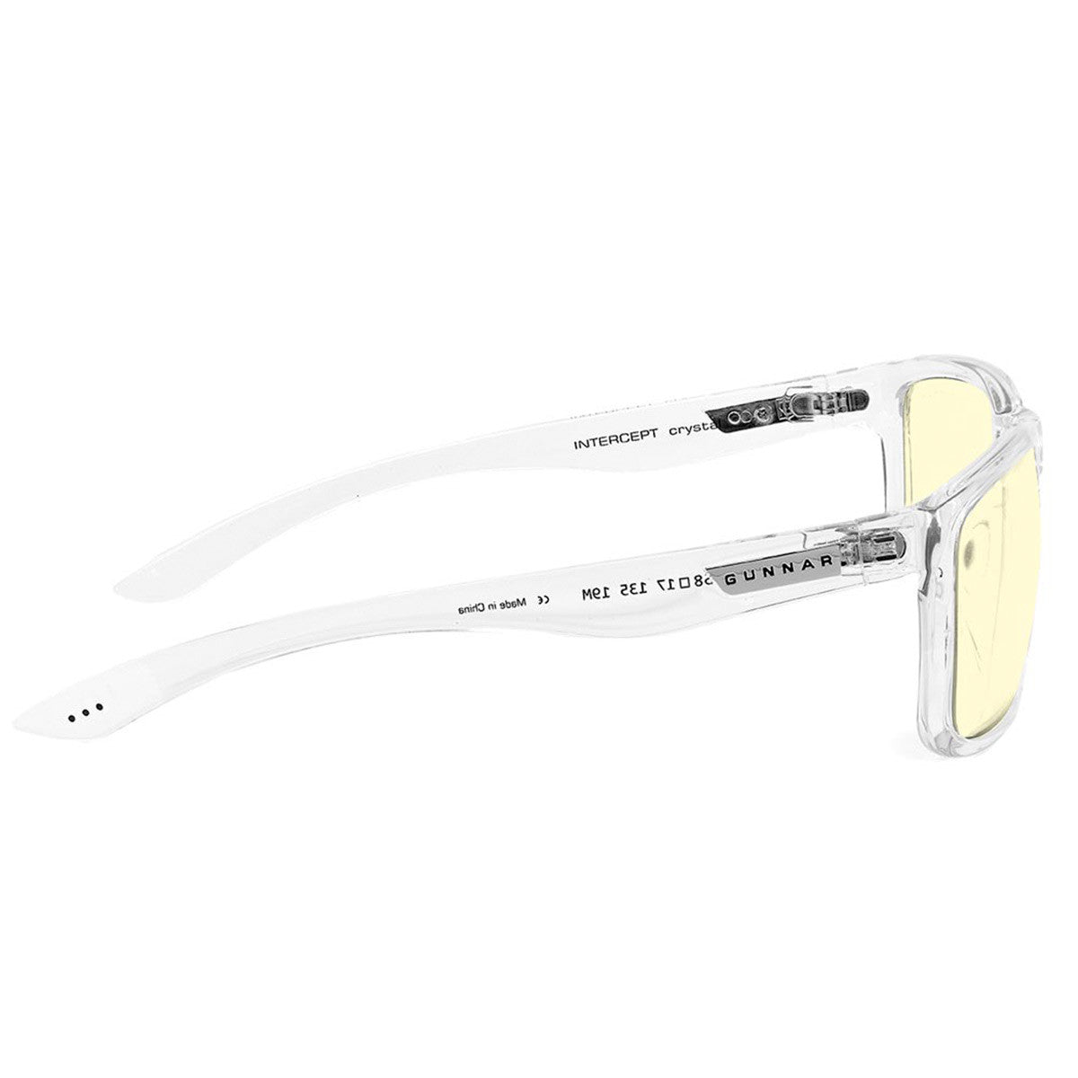 LENTES PARA JUEGOS CON PROTECCION LUZ AZUL INTERCEPT CRYSTAL AMBER INT-07601