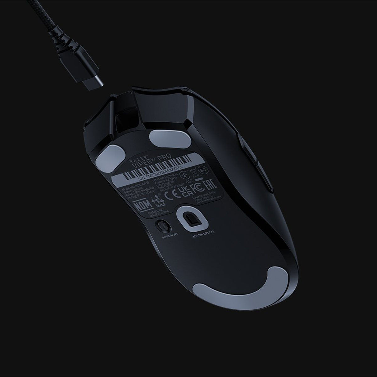 MOUSE INALAMBRICO VIPER V2 PRO NEGRO