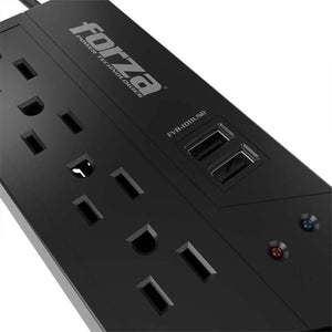 PROTECTOR DE VOLTAJE FVR-1011USB 1000VA 500W USB