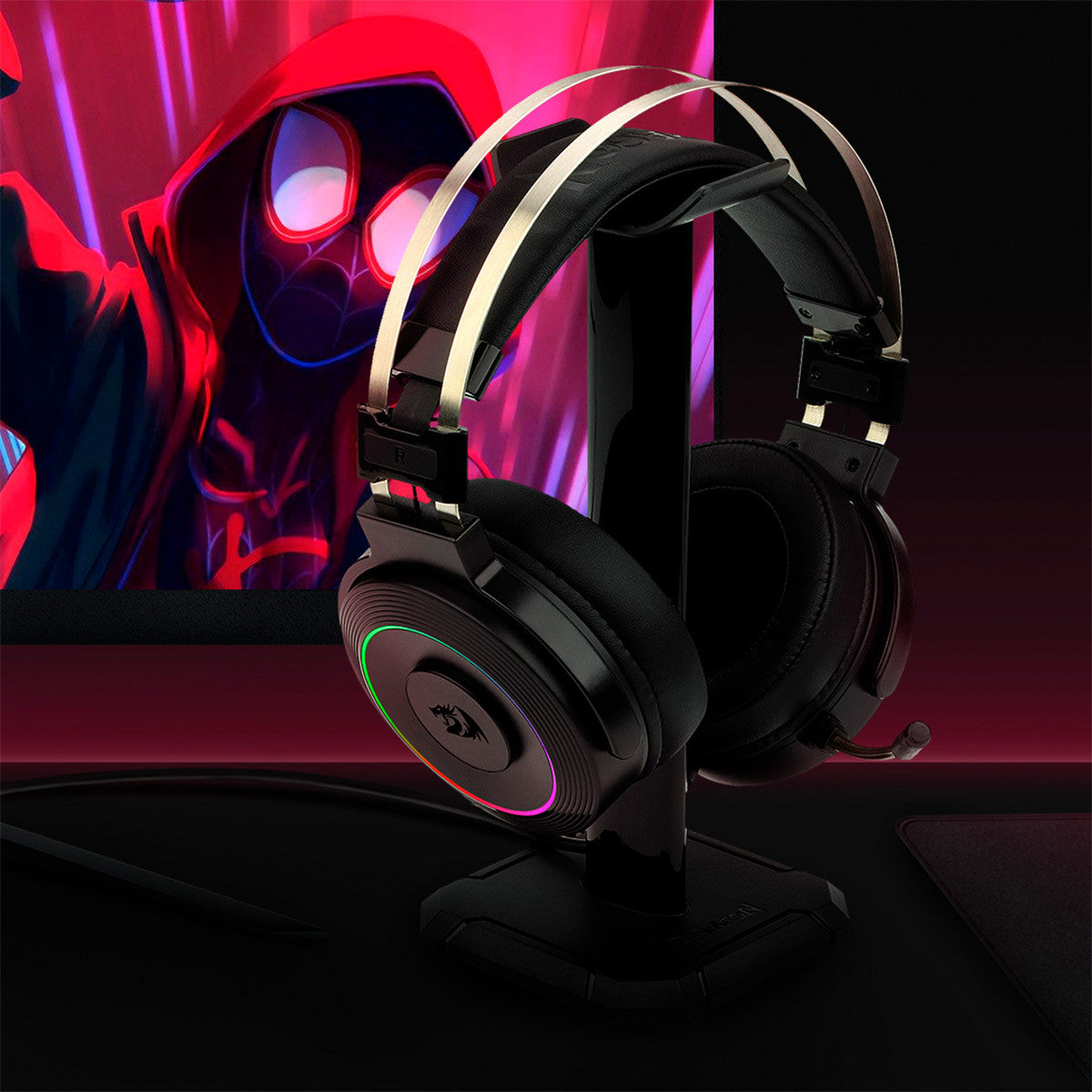 AUDIFONO GAMING LAMIA 2 USB 7.1 RGB H320 - NEGRO