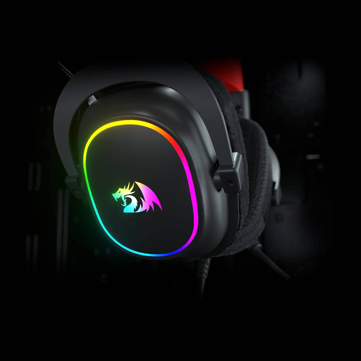 AUDIFONO GAMING ZEUS X RGB H510X - NEGRO